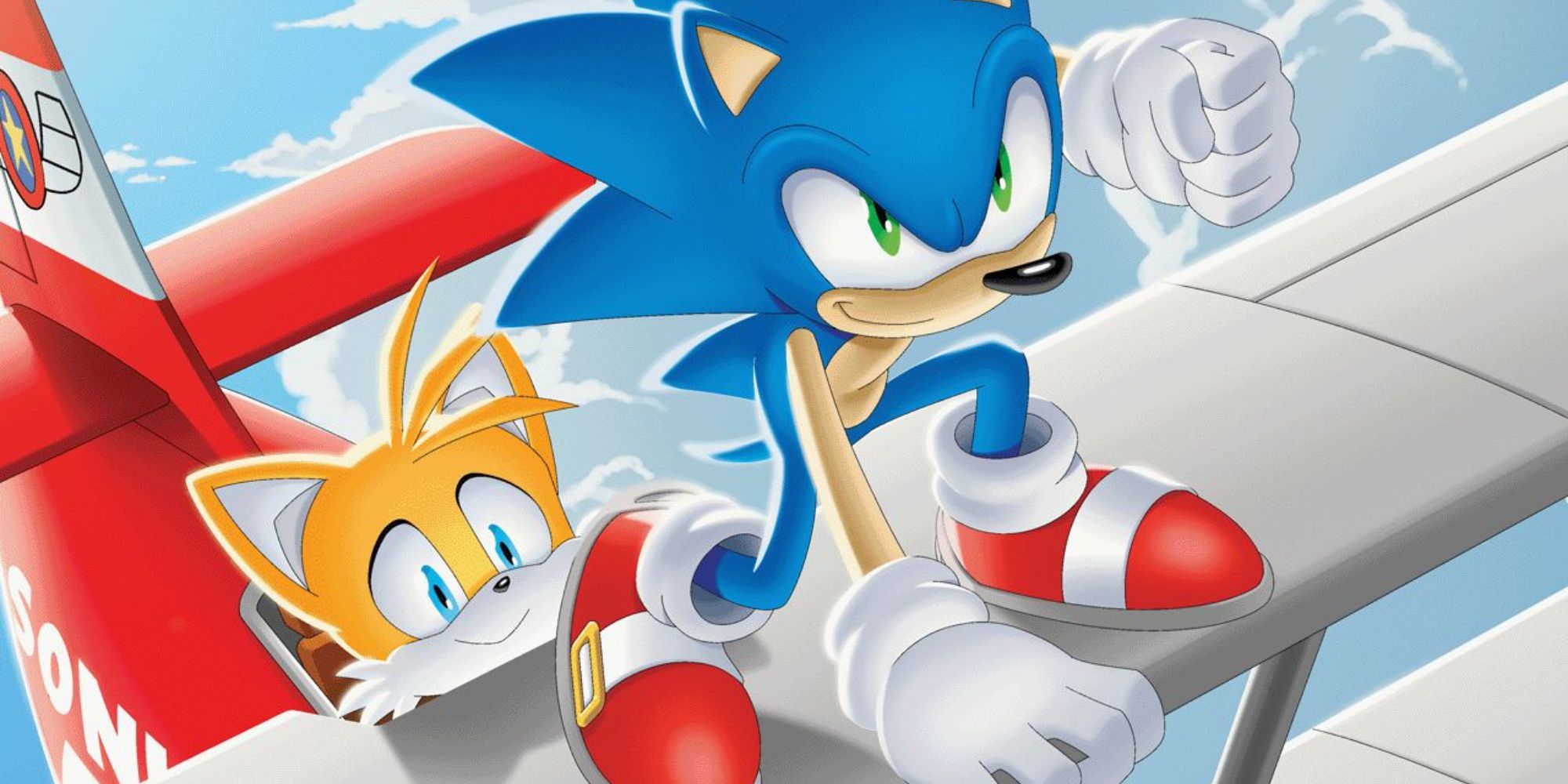 Promotional art for Sonic The Hedgehog's Magic: The Gathering Secret Lair