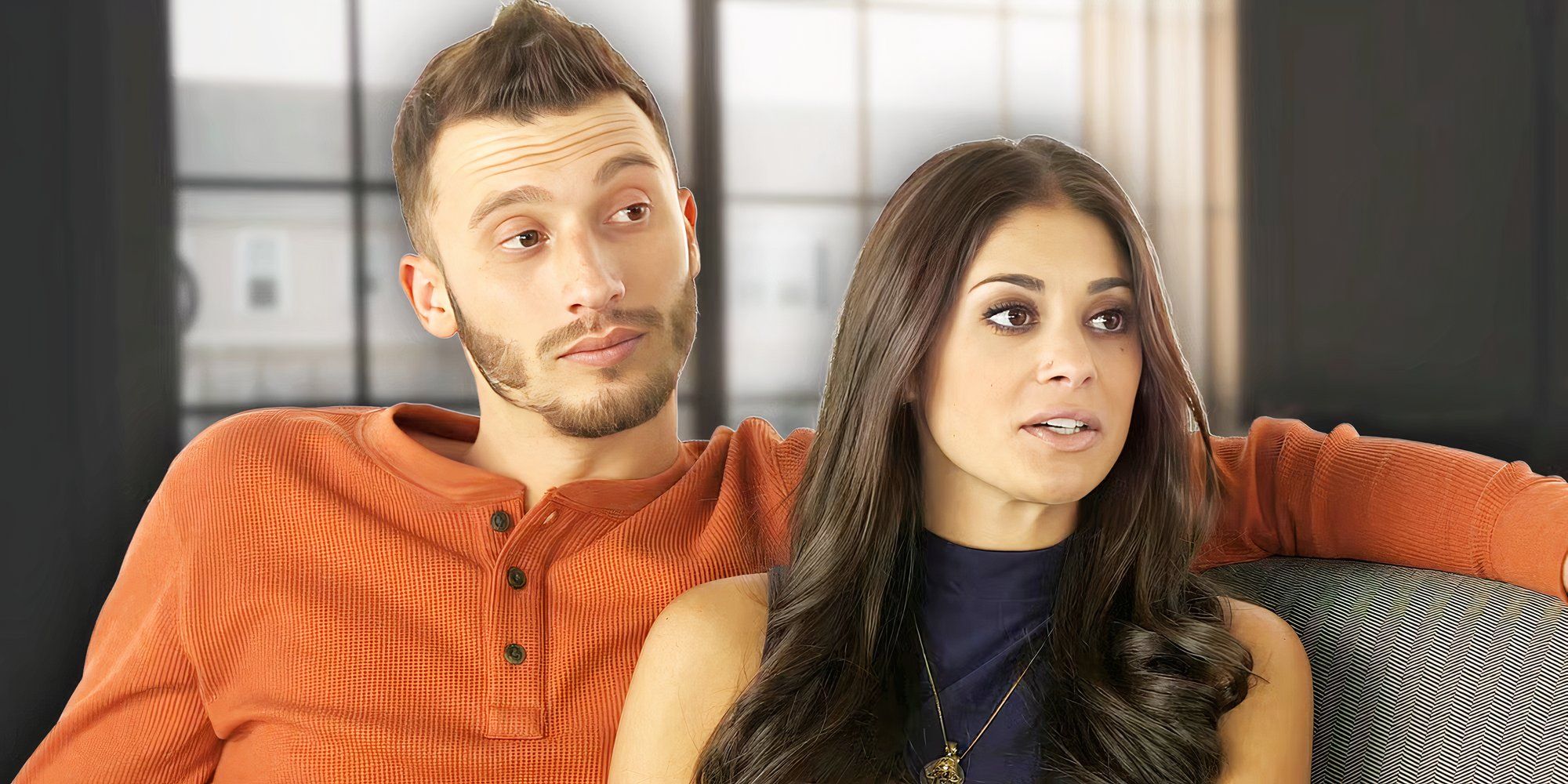 90 day fiance stars loren and alexei brovarnik looking upset