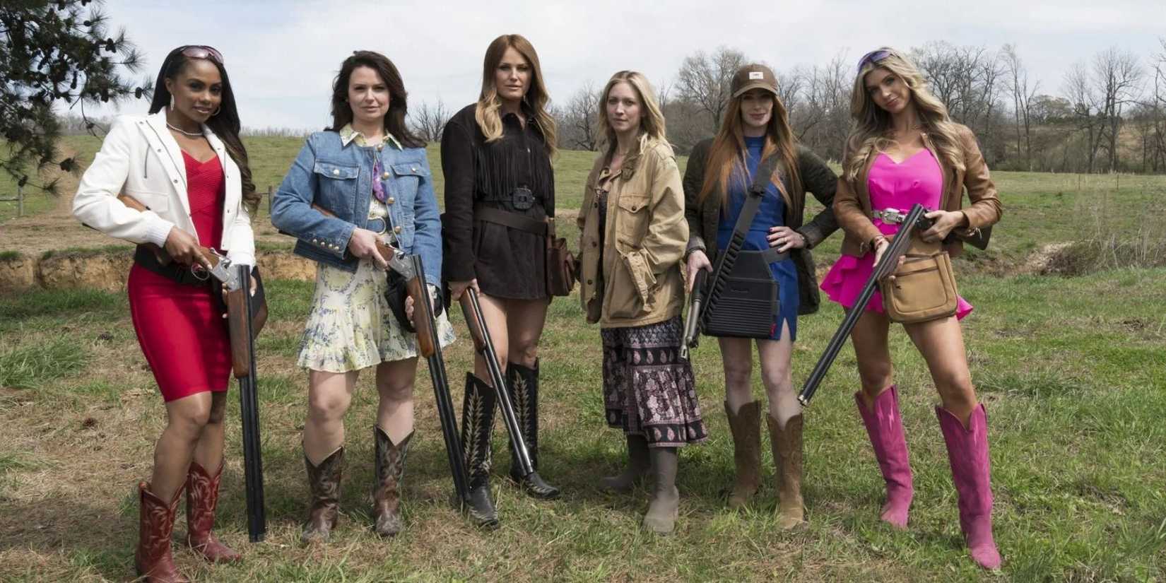 The cast of Netflix's The Hunting Wives