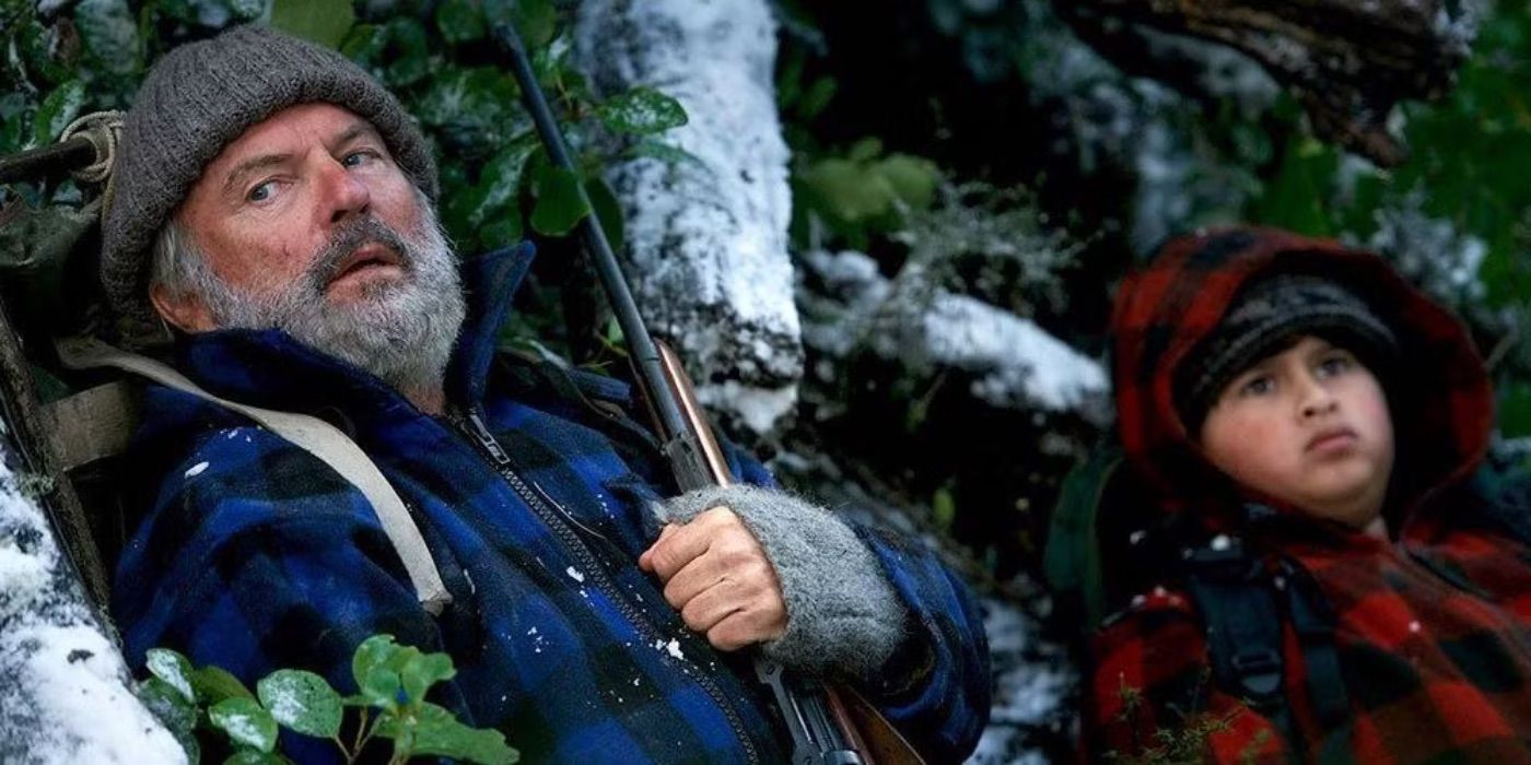 Una scena dal film Hunt for the Wilderpeople