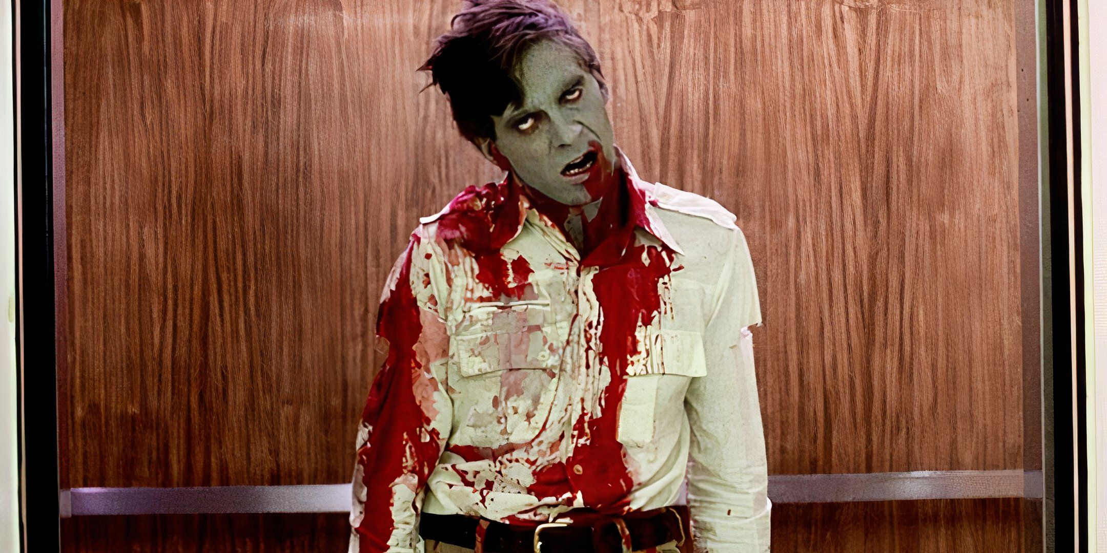 A zombie in Dawn of the Dead