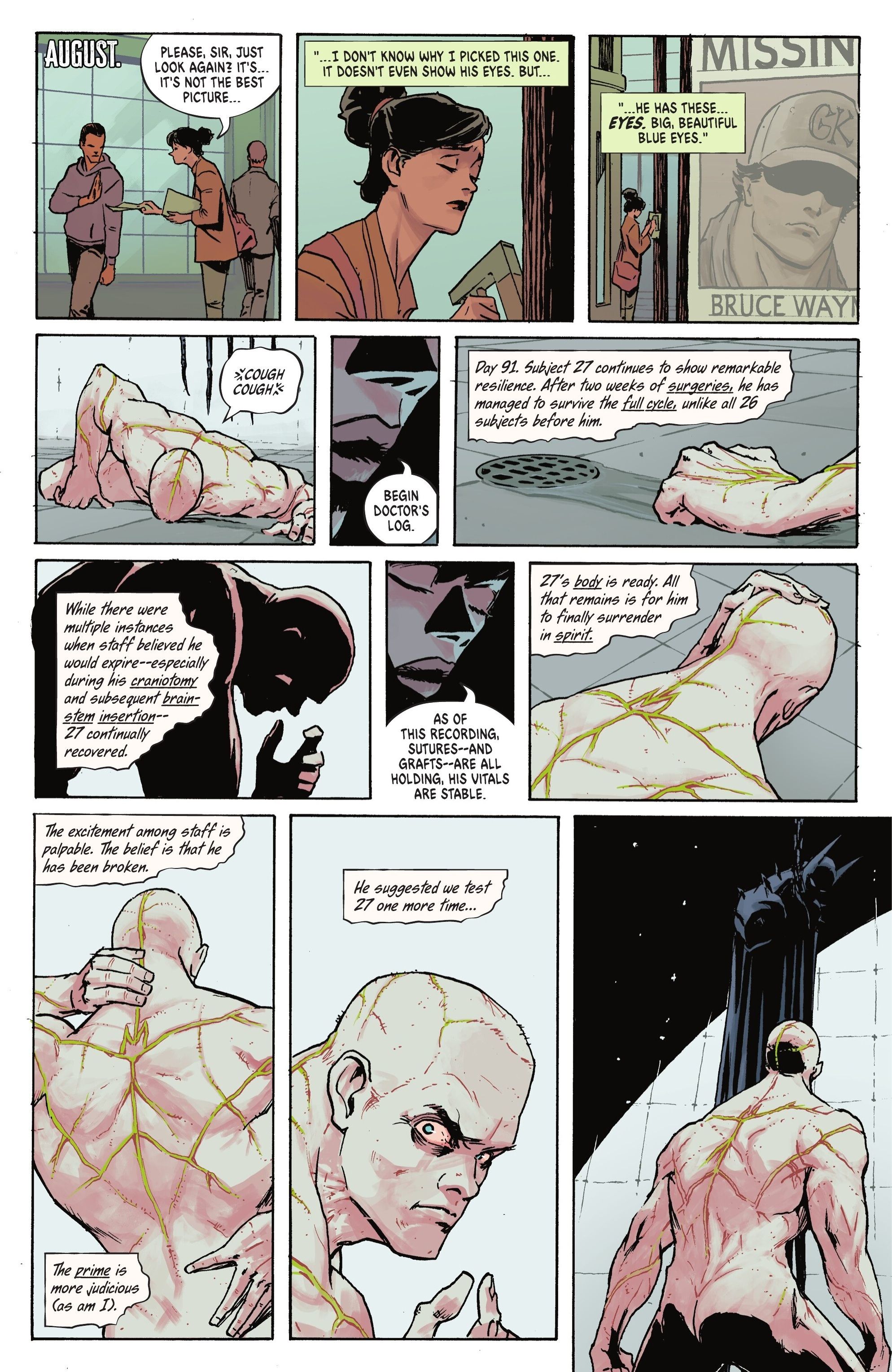 Absolute Batman #10 Bruce Wayne naked