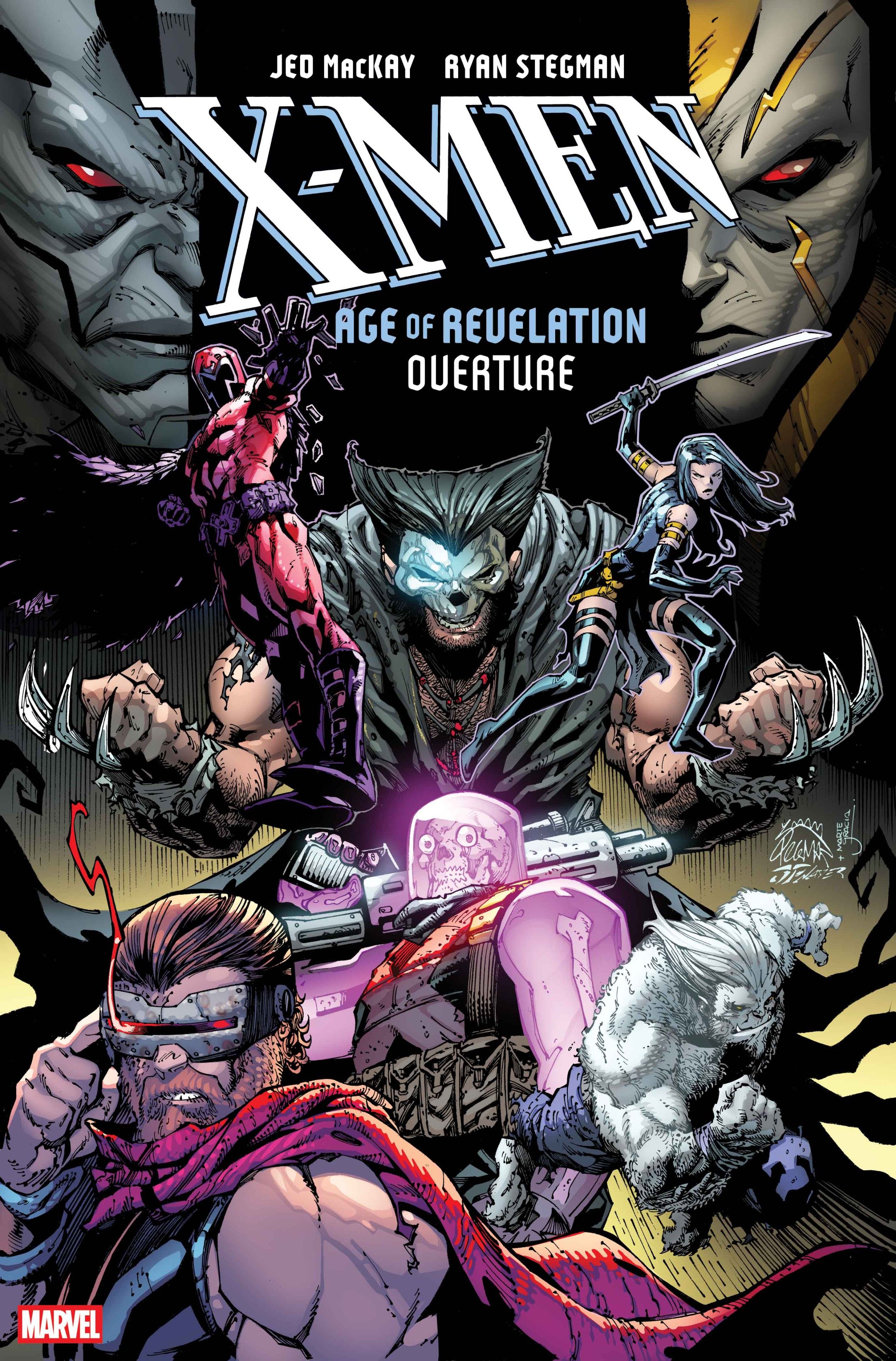AGE OF REVELATION ART, SHOWING CYCLOPS' X-MEN VS WOLVERINE 2