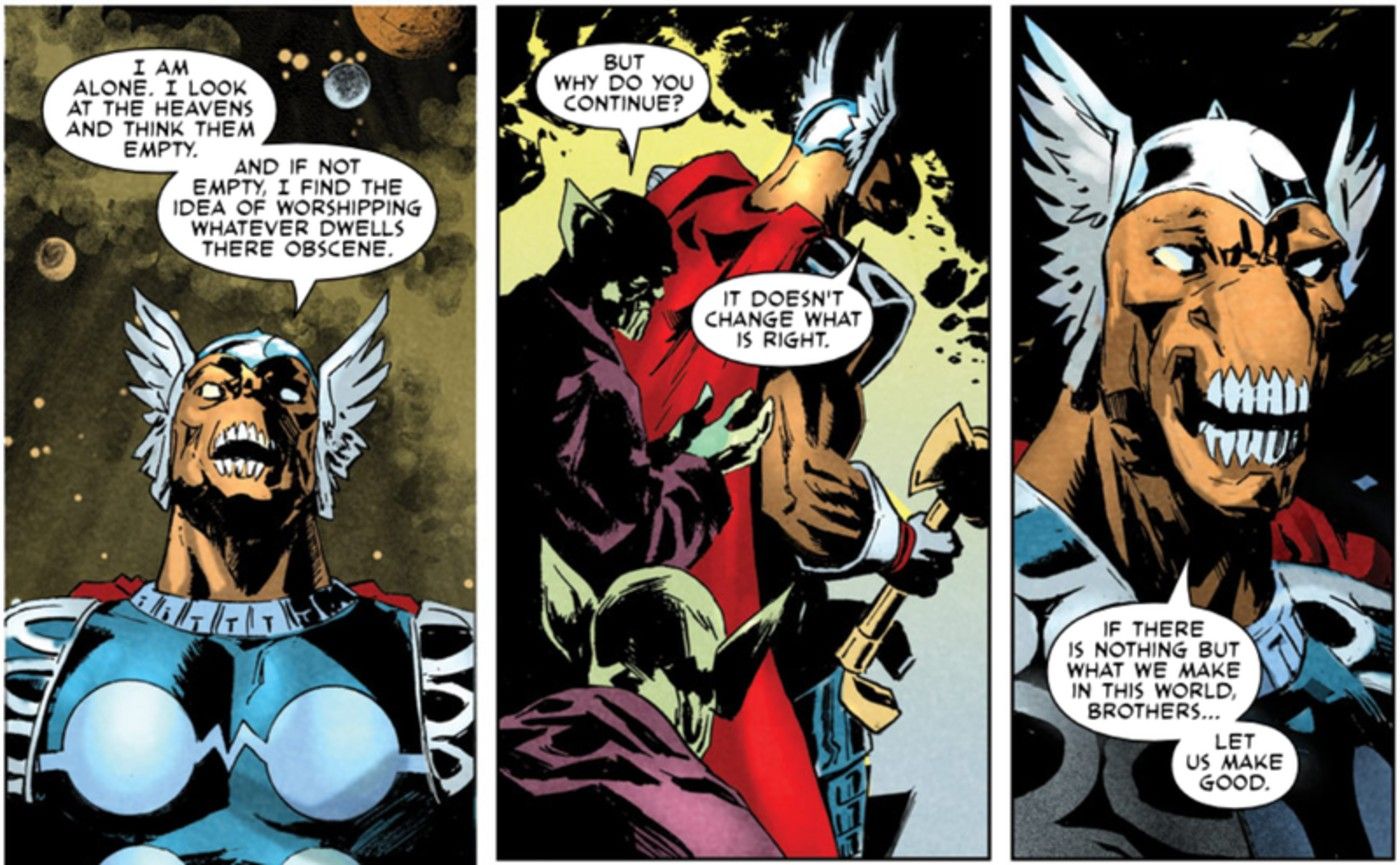 beta ray bill being heroic