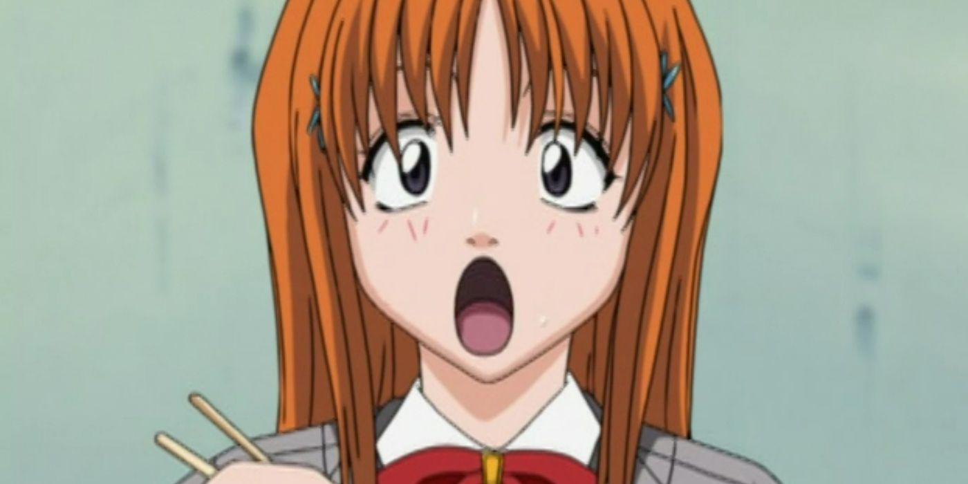 Orihime recounting a fictional version of events after having her memory wiped.