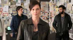 Charlize Theron as Andy in The Old Guard with her team