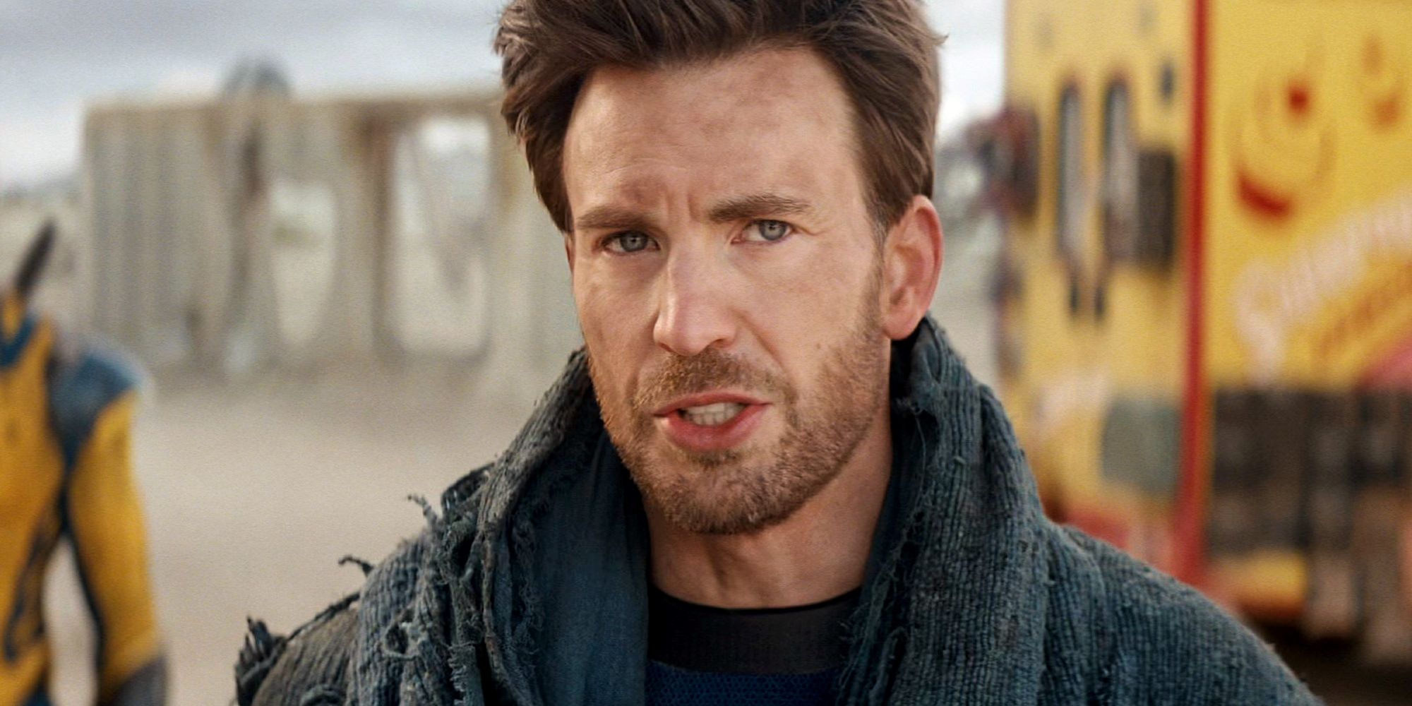 Chris Evans as Johnny Storm angry in Deadpool & Wolverine