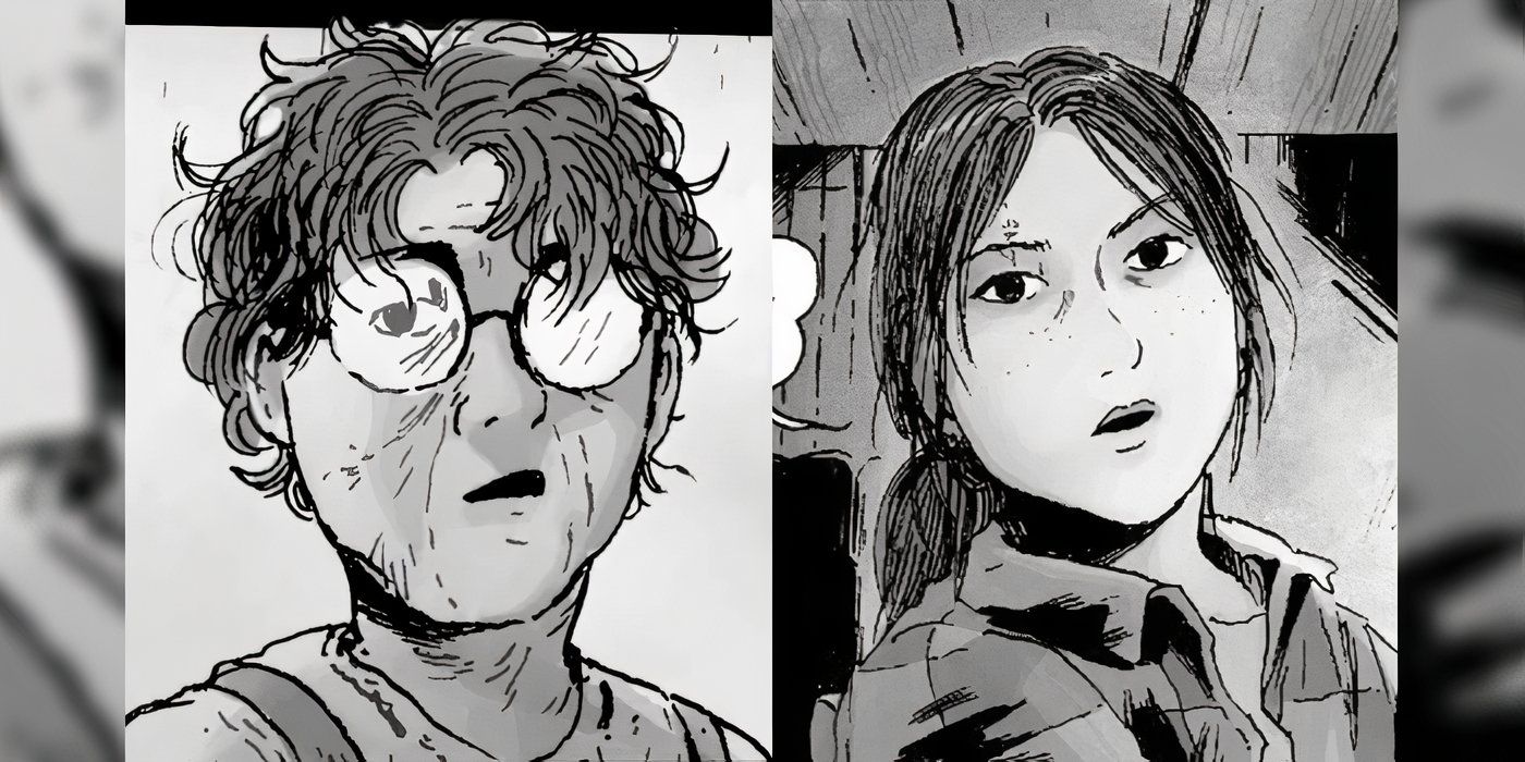 Clementine's Anne Morro to the left and Gardener to the right both staring offscreen