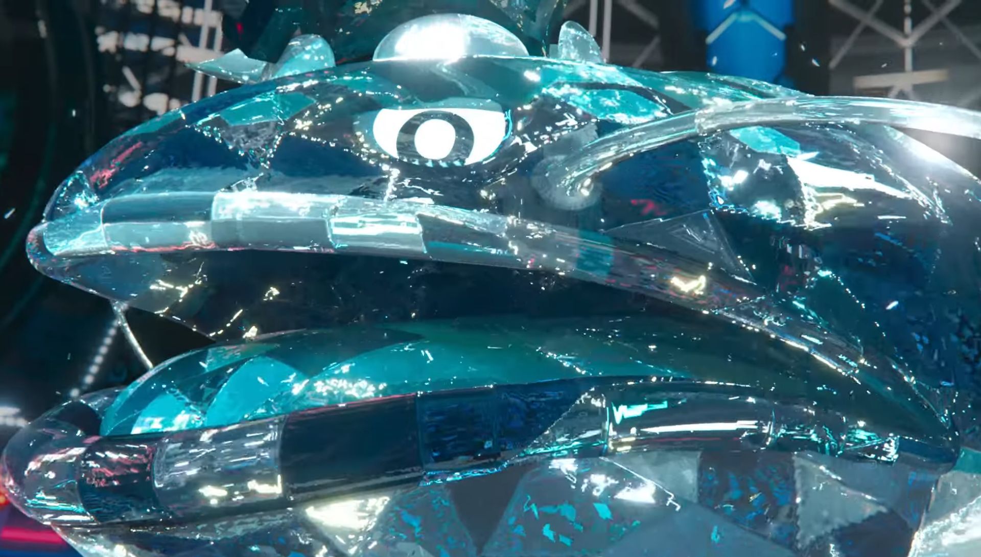 Closeup of a tera Dodonzo in Pokemon Champions