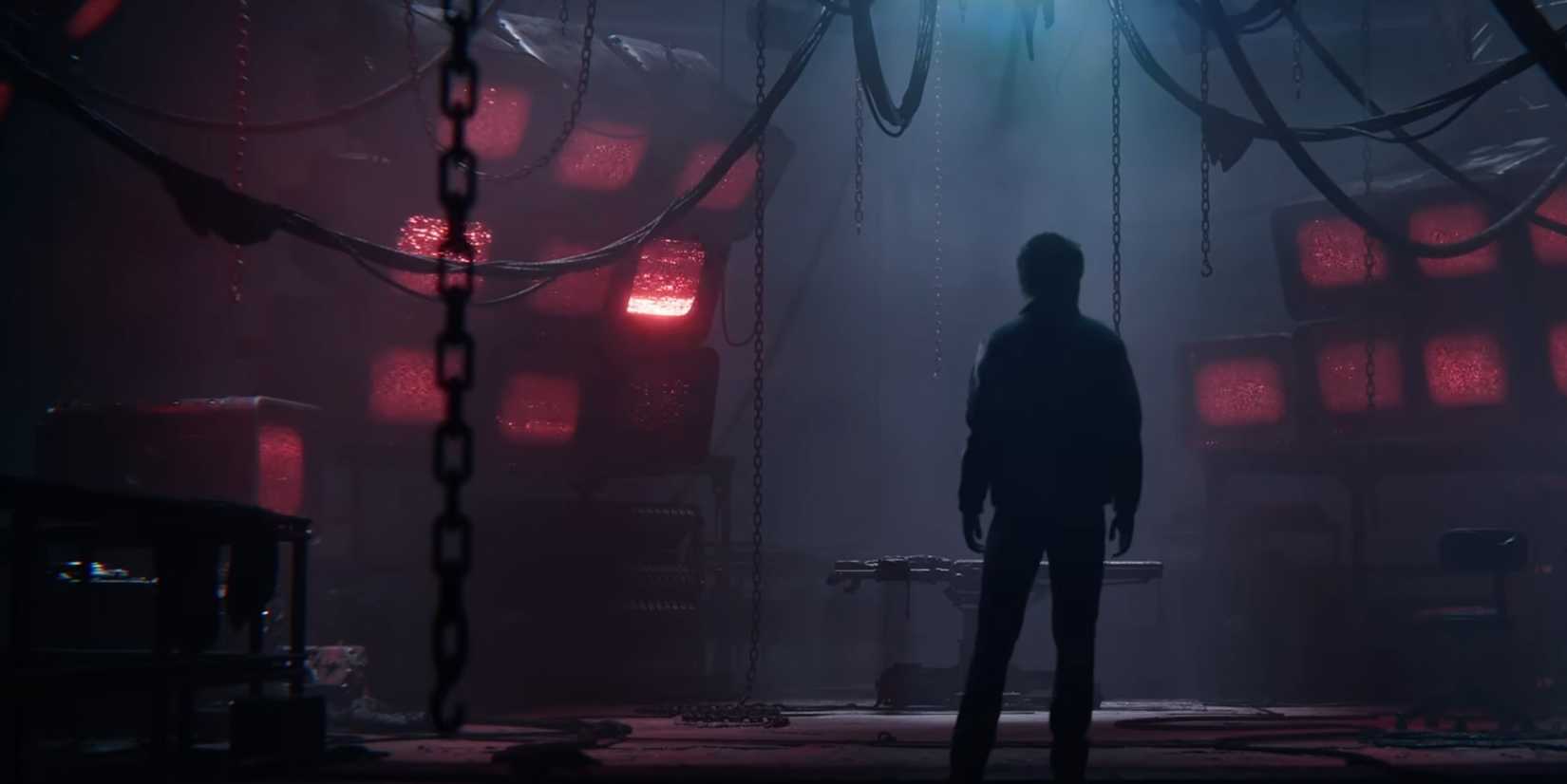 COD Black Ops 7 Teaser with monitor screens and main character