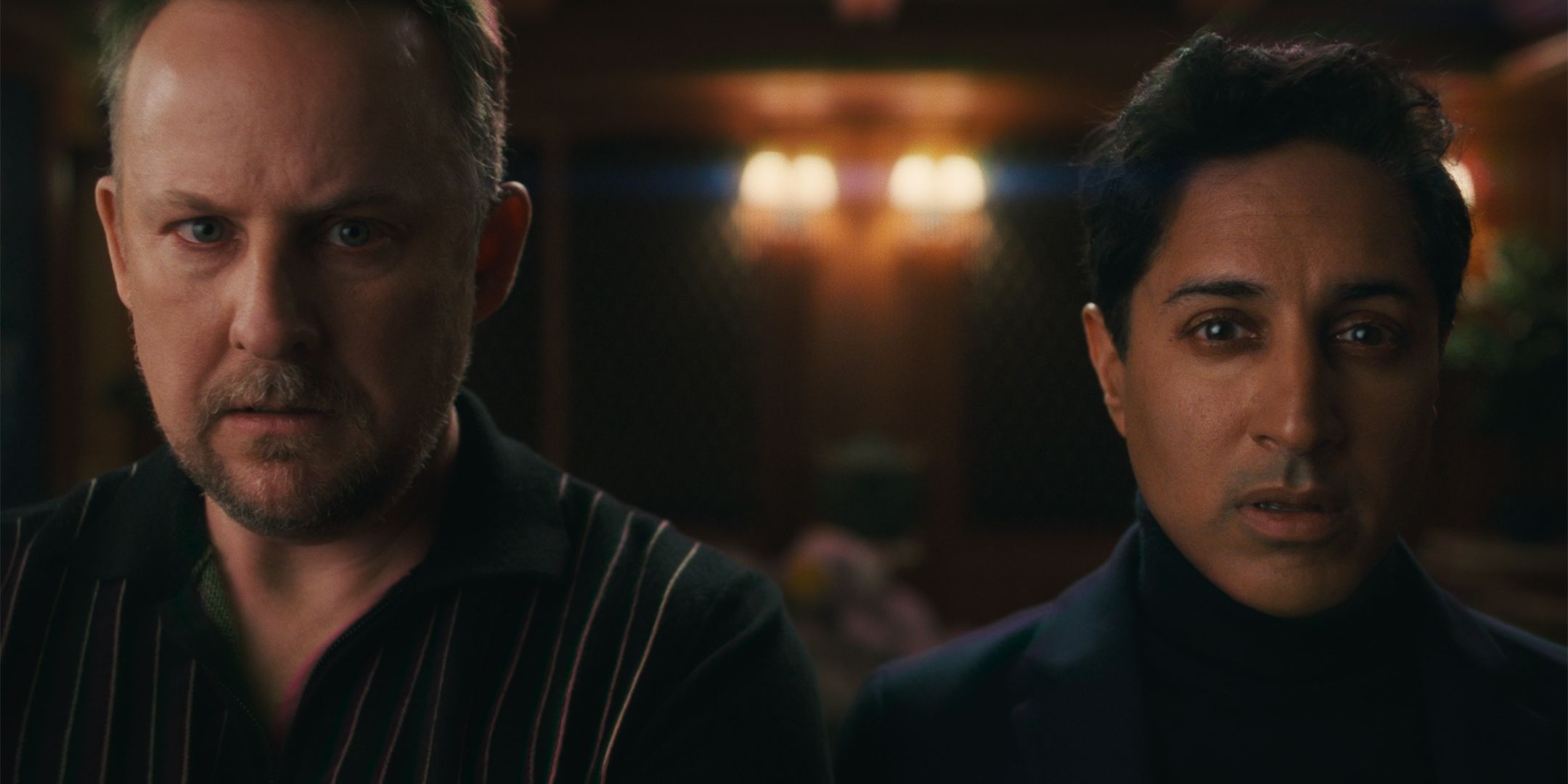 Damian and Ishaan looking very high next to each other in Nuked