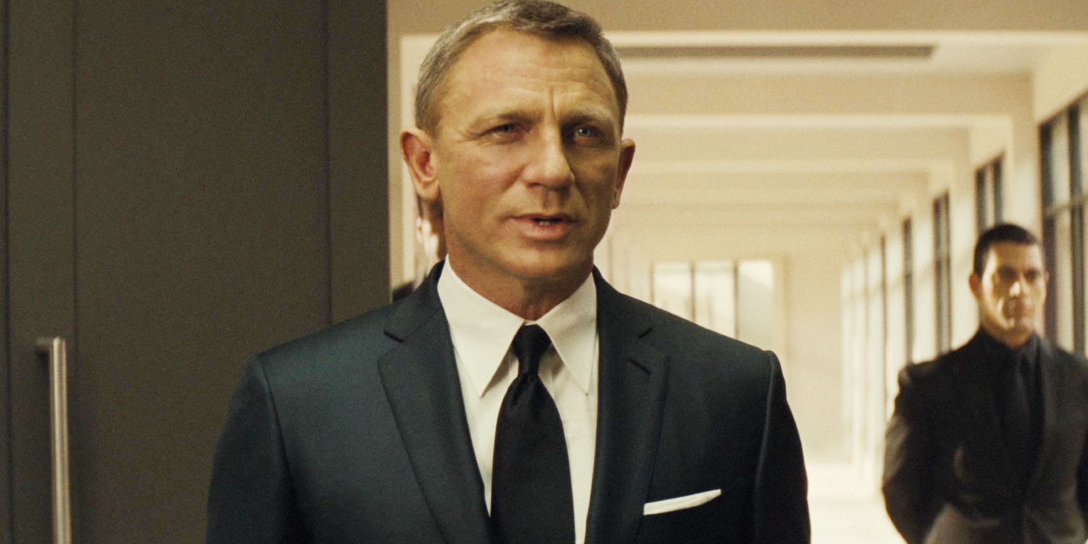 Daniel Craig speaking as James Bond in Spectre
