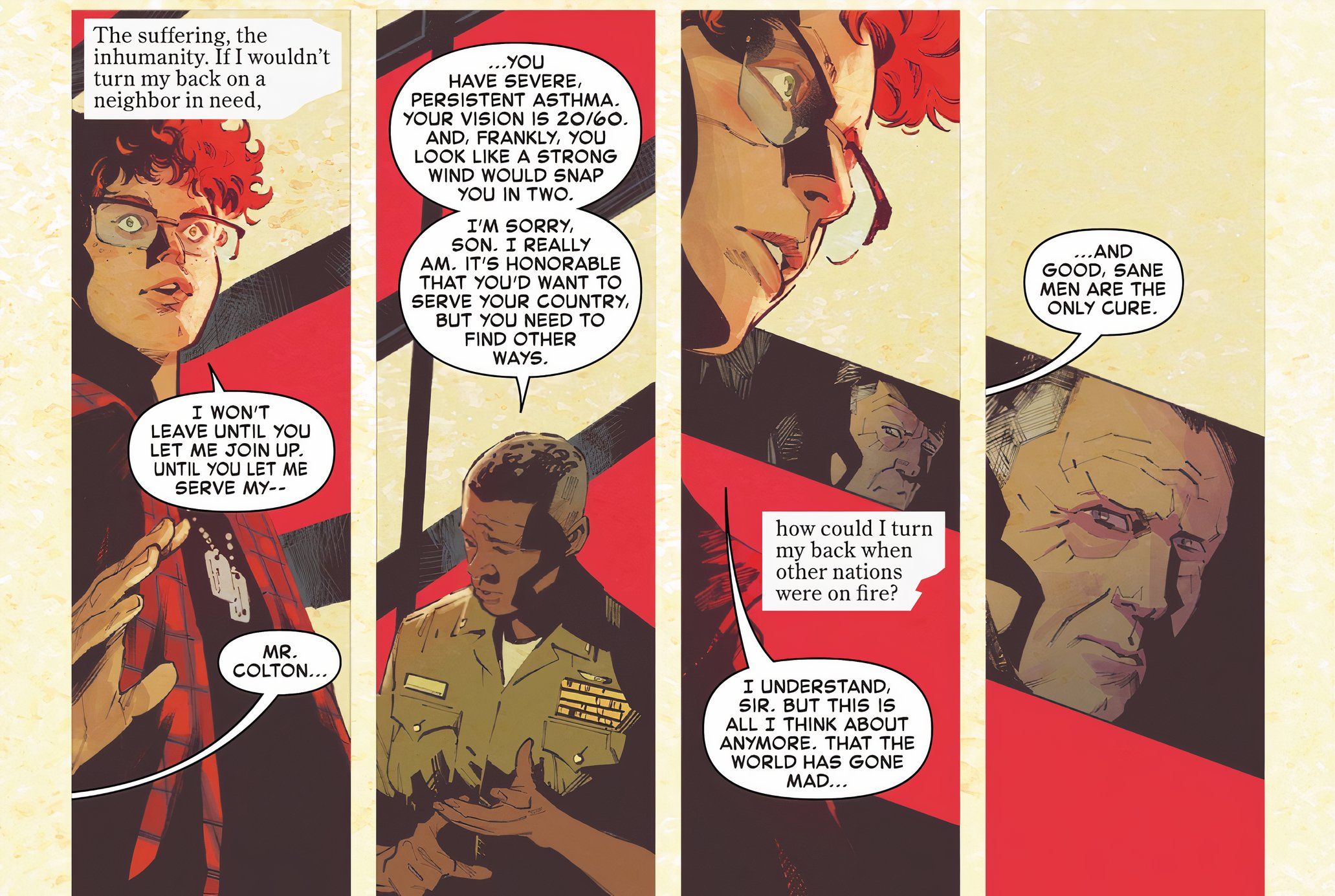 David Colton Wants to Sign up with Army Marvel