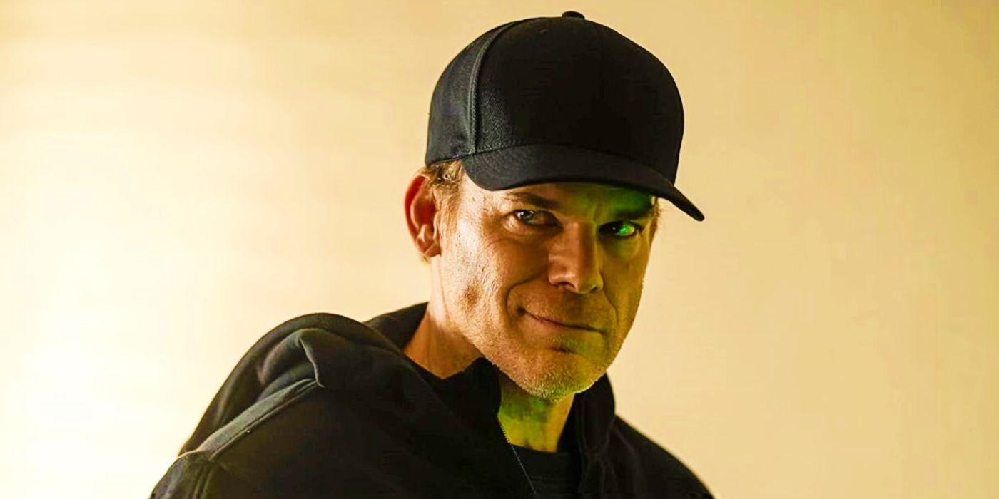 Dexter dressed as the Dark Passenger in Dexter Resurrection