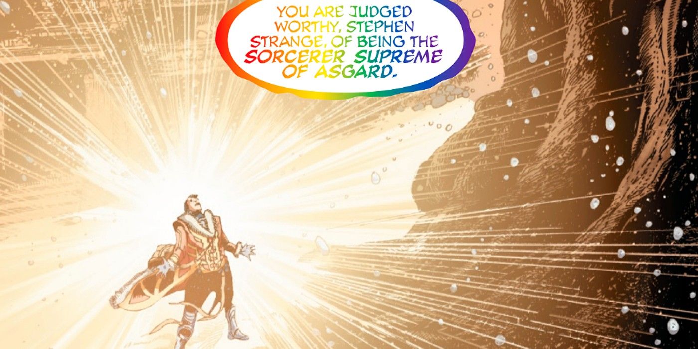 doctor strange becomes sorcerer supreme of asgard 2