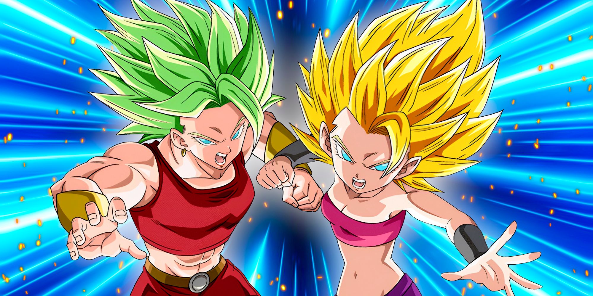 Dragon Ball - Kale and Caulifla