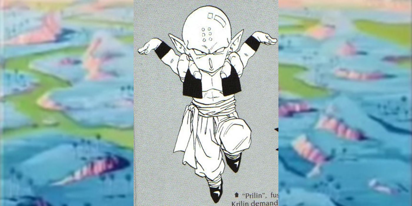 Toriyama's hypothetical fusion of Krillin and Piccolo.