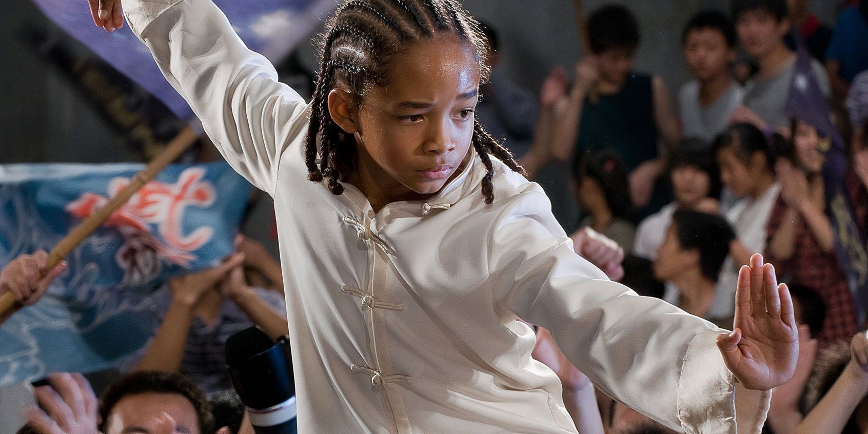 Jaden Smith as Dre Parker in The Karate Kid