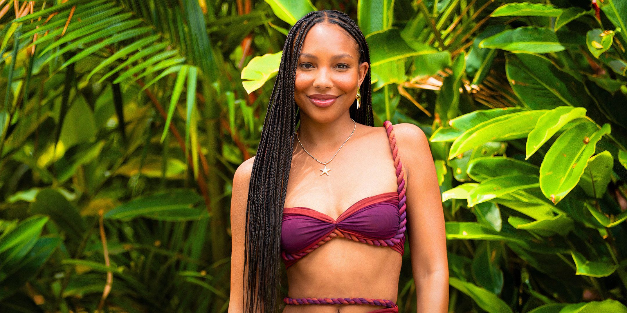 Bachelor in Paradise Season 10 Contestant Bailey Brown Standing in the Jungle