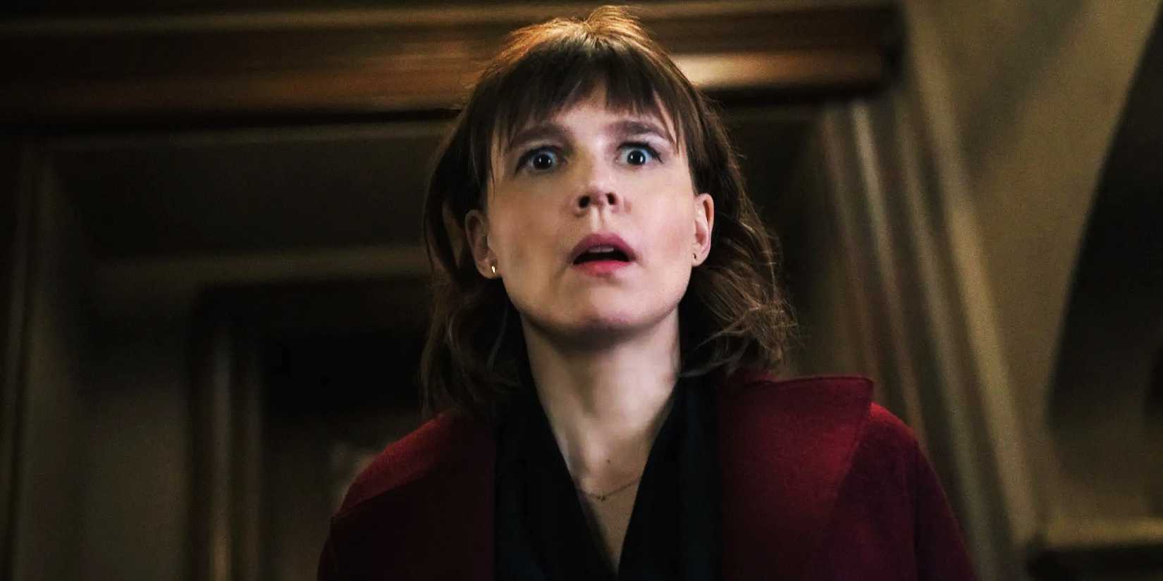 Evil season 2 Kristen looking scared