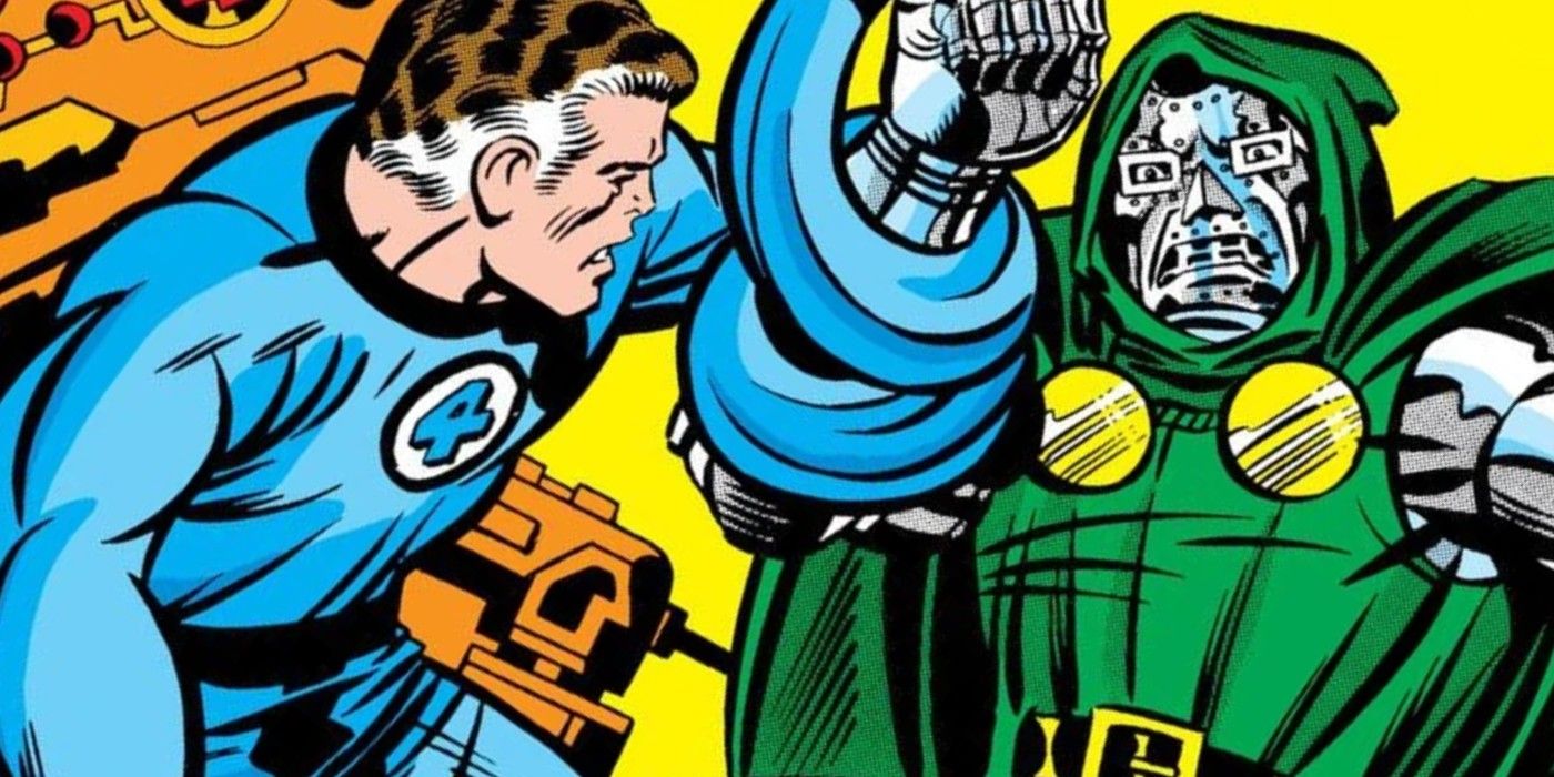 fantastic four's reed richards vs doctor doom