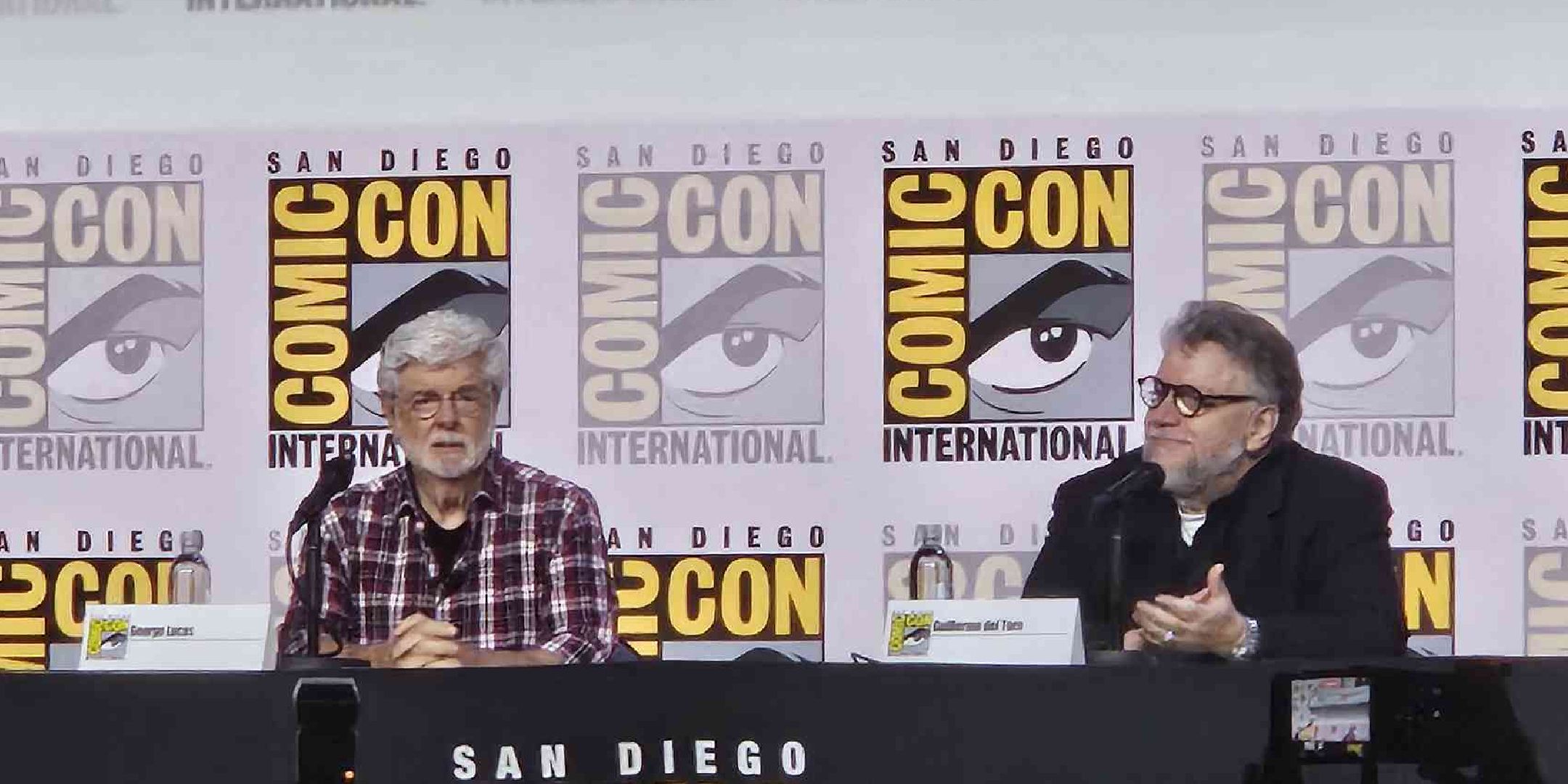 George Lucas and Guillermo del Toro