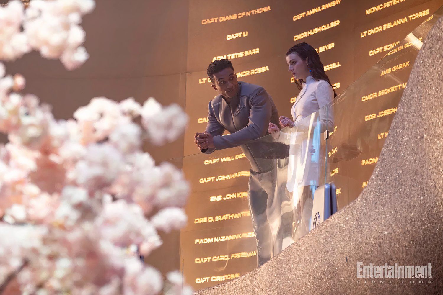 George Santos and Zoe Steiner Starfleet Academy