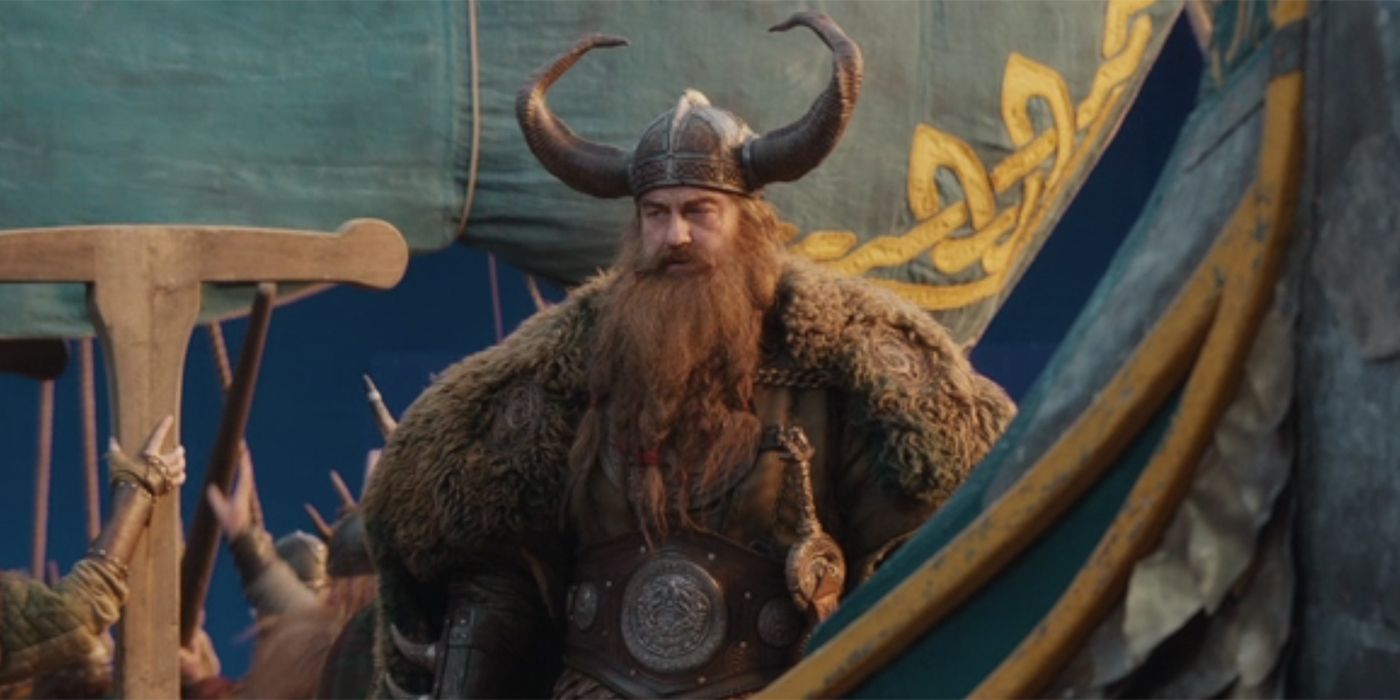 Gerard Butler on the set of How To Train Your Dragon