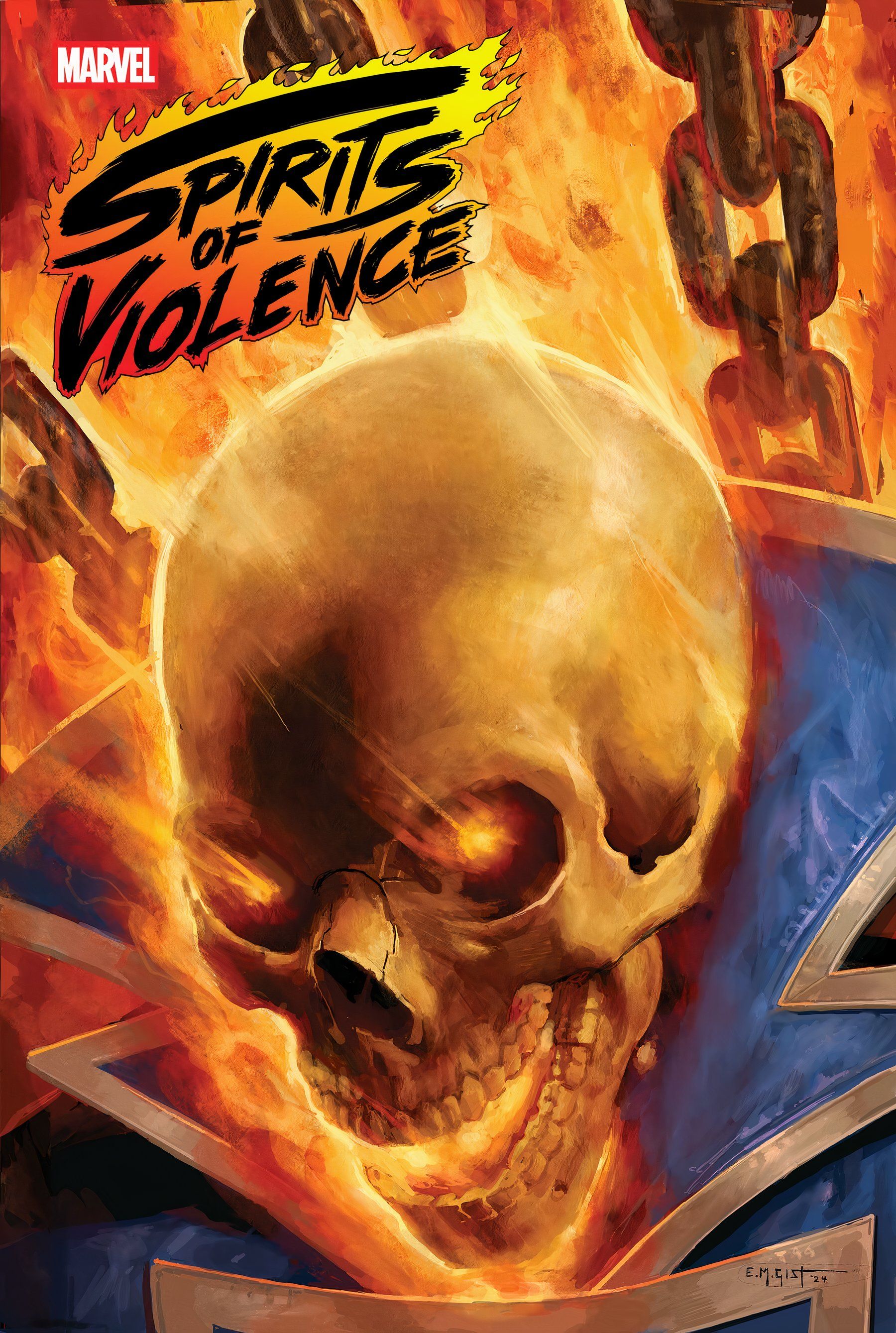 ghost-rider-cover-3 Todos os anfitriões do Marvel's Ghost Rider unem este Halloween para um passeio sangrento