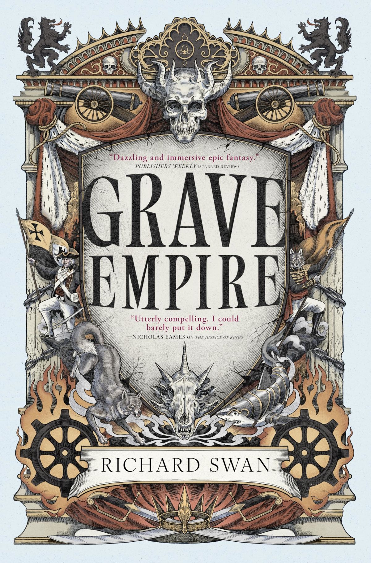 The cover of Grave Empire By Richard Swan