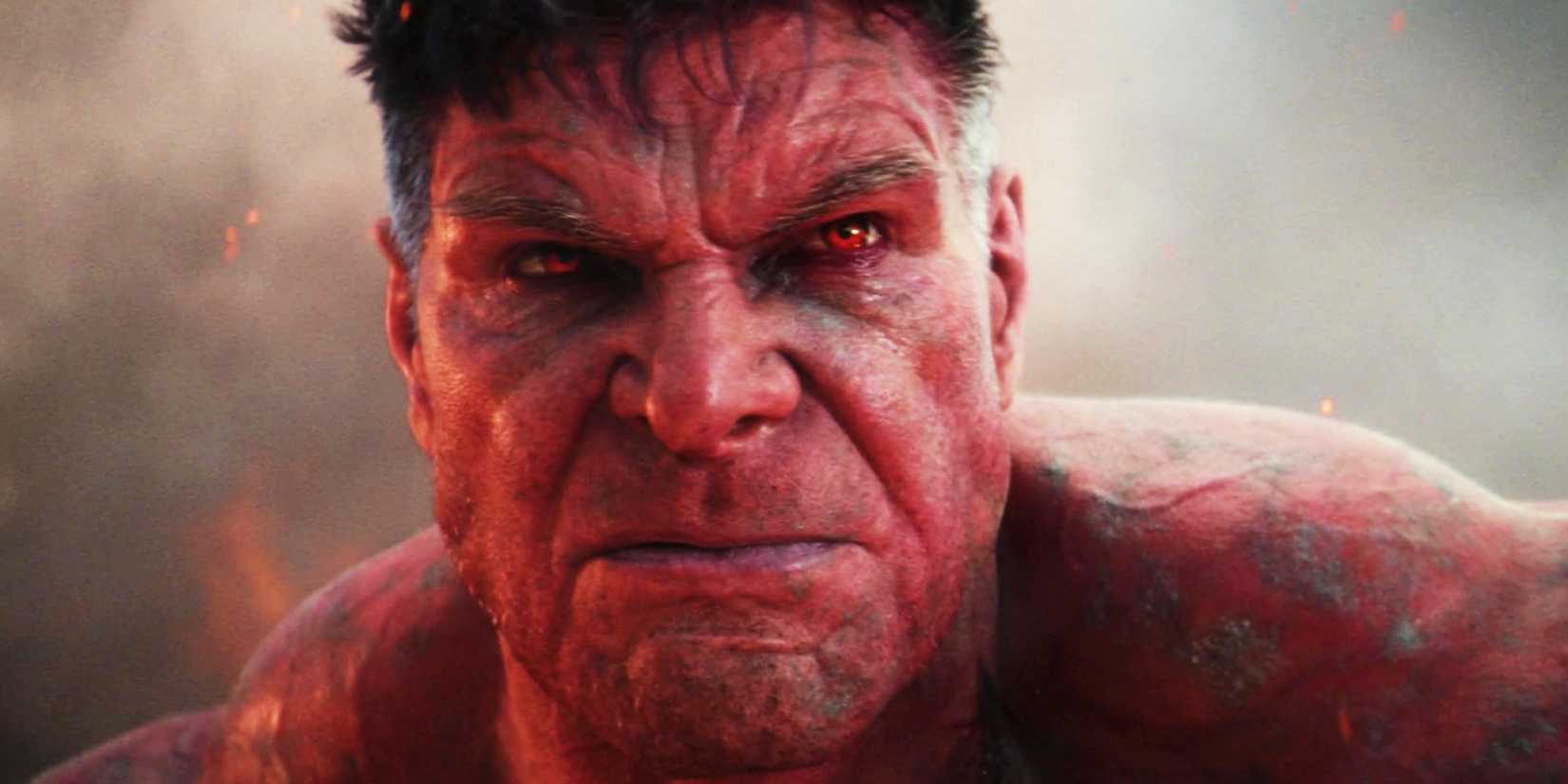 Harrison Ford looking angry as Red Hulk Captain America Brave New World
