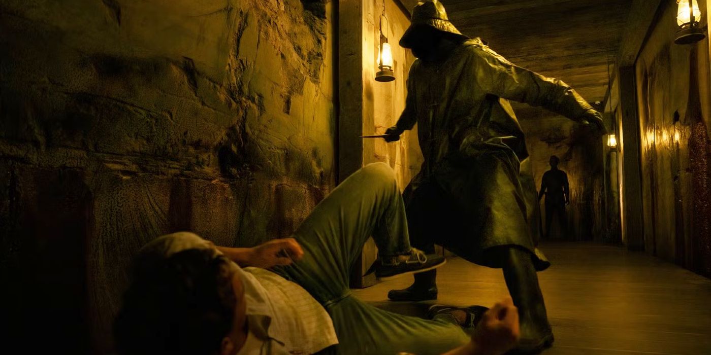 The Fisherman attacking Teddy in I Know What You Did Last Summer.