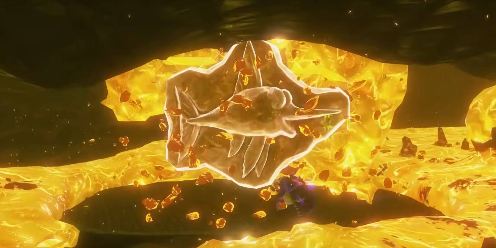 Donkey Kong Bananza Swordfish Extra-Rare fossil from Tempest layer