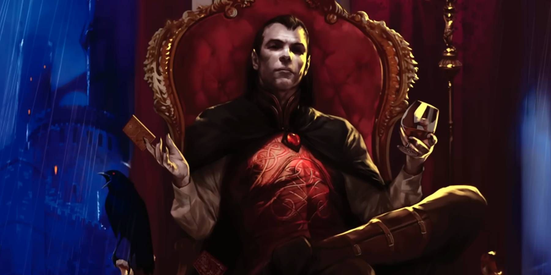 Dungeons and Dragons Strahd von Zarovich from Curse of Strahd 5e adventure