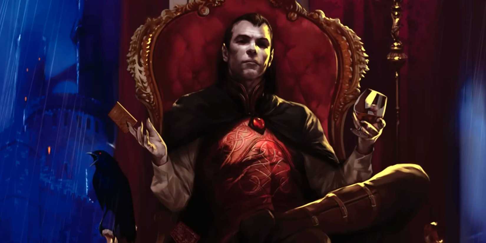 Dungeons and Dragons Strahd von Zarovich from Curse of Strahd 5e adventure
