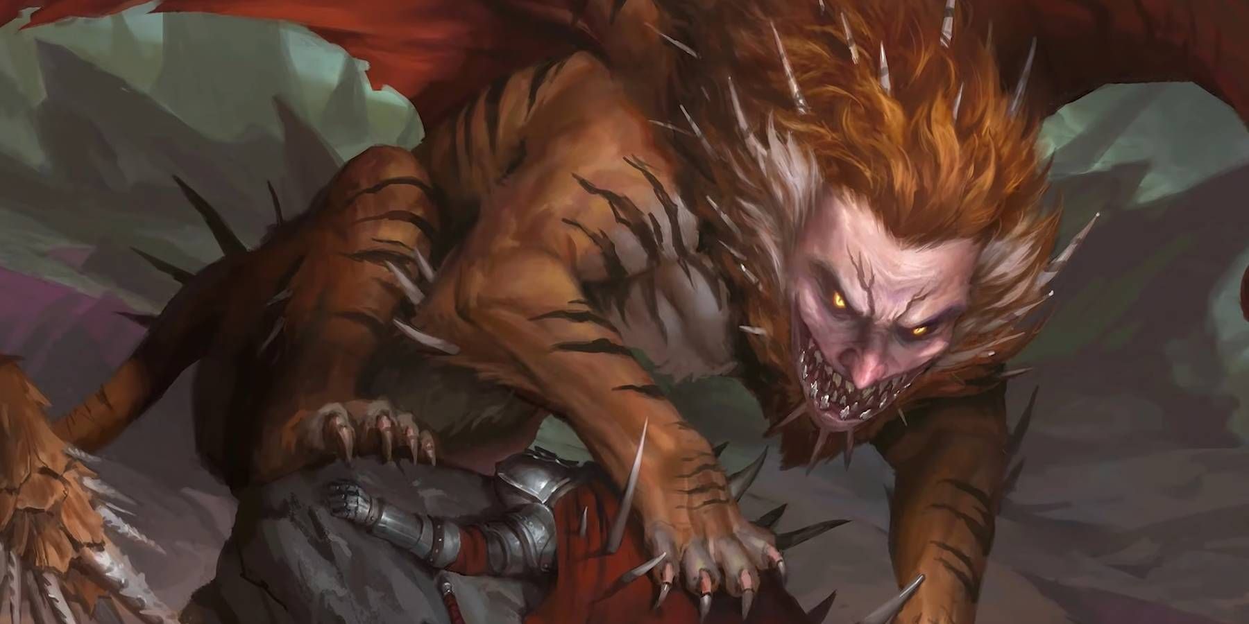 Dungeons and Dragons Manticore monster
