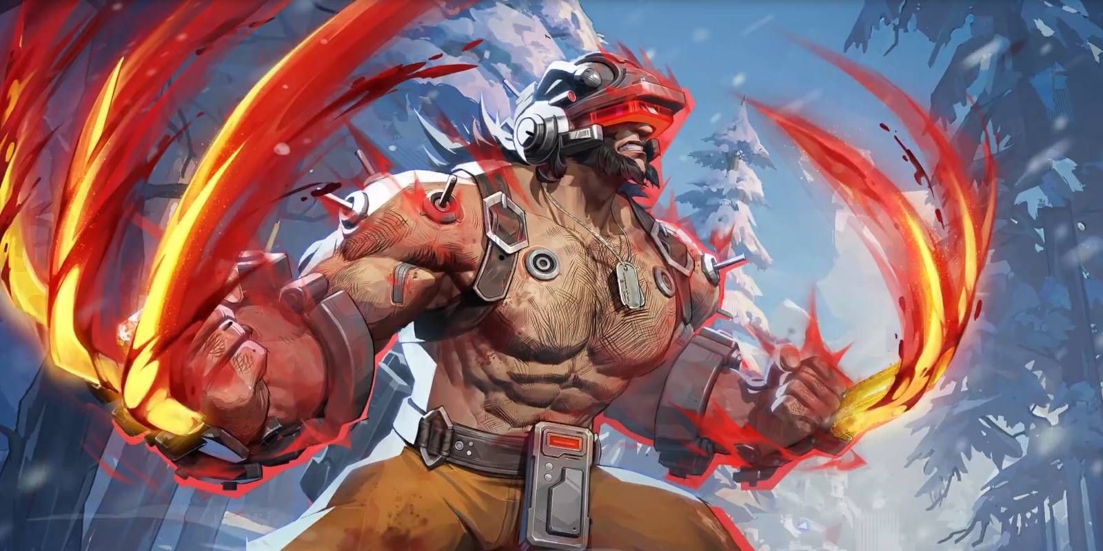 Costume Weapon X con artigli infuocati