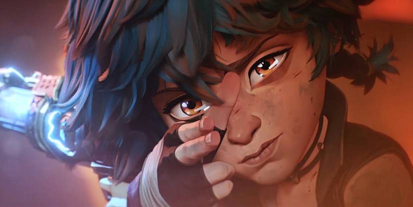 Isha Doing Finger Guns In Arcane