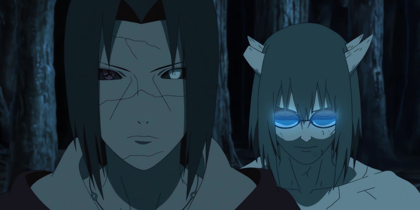 Itachi utilizza Izanami su Kabuto
