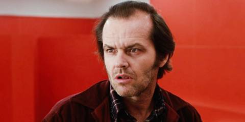 Jack Nicholson as Jack Torrance in The Shining