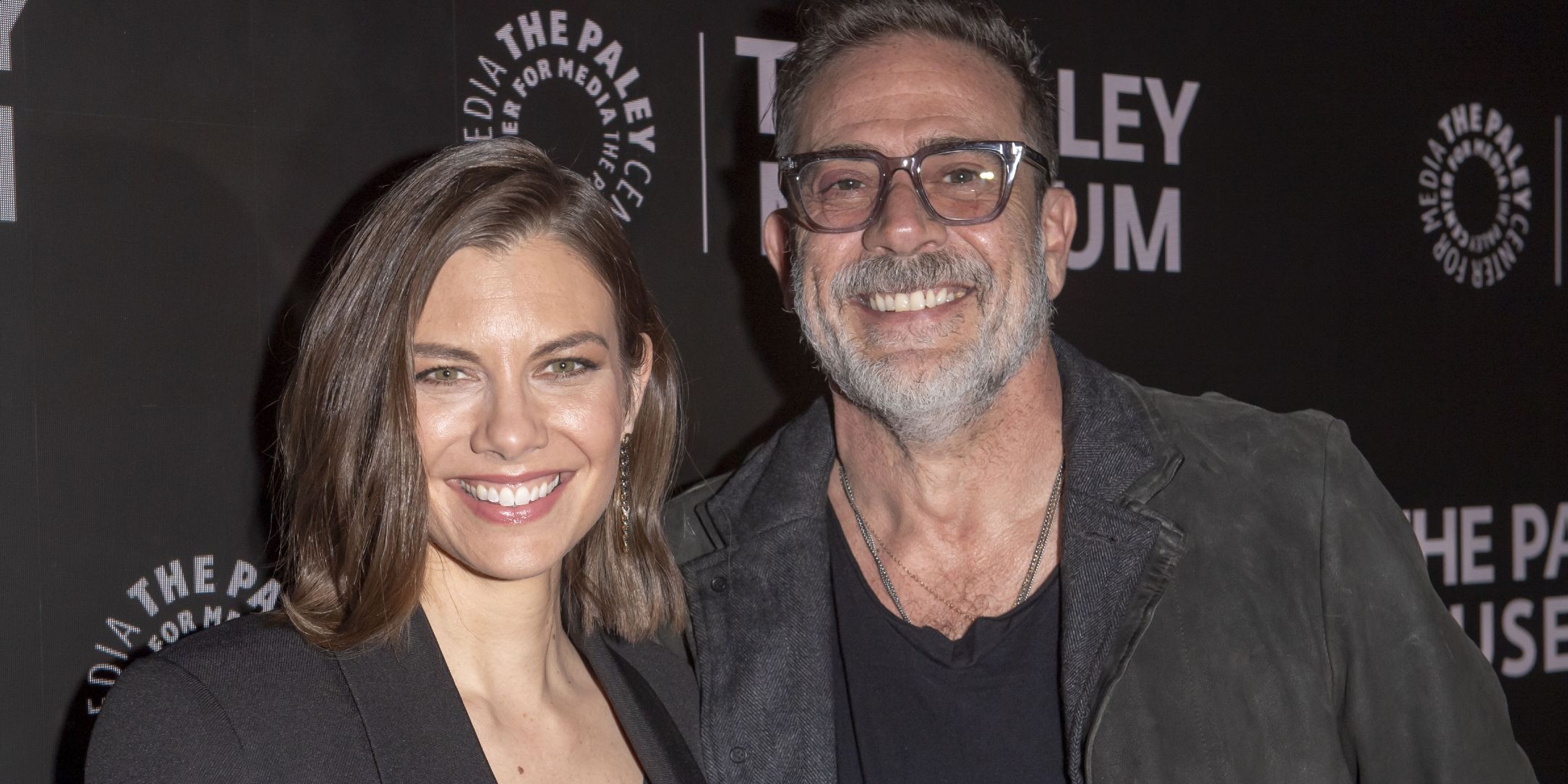 Jeffrey Dean Morgan and Lauren Cohan during the PaleyFest LA 2025 at the Paley Museum