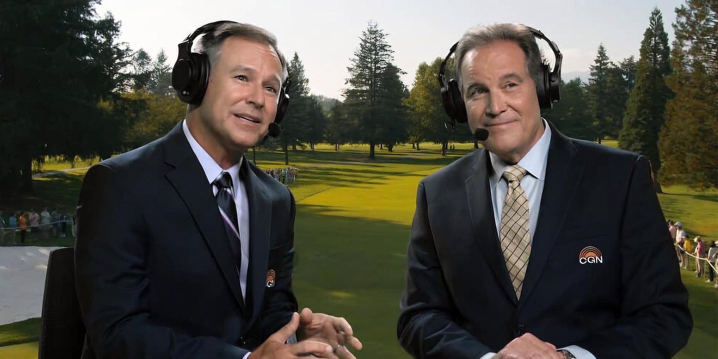 Jim Nantz e Trevor Immelman in Stick