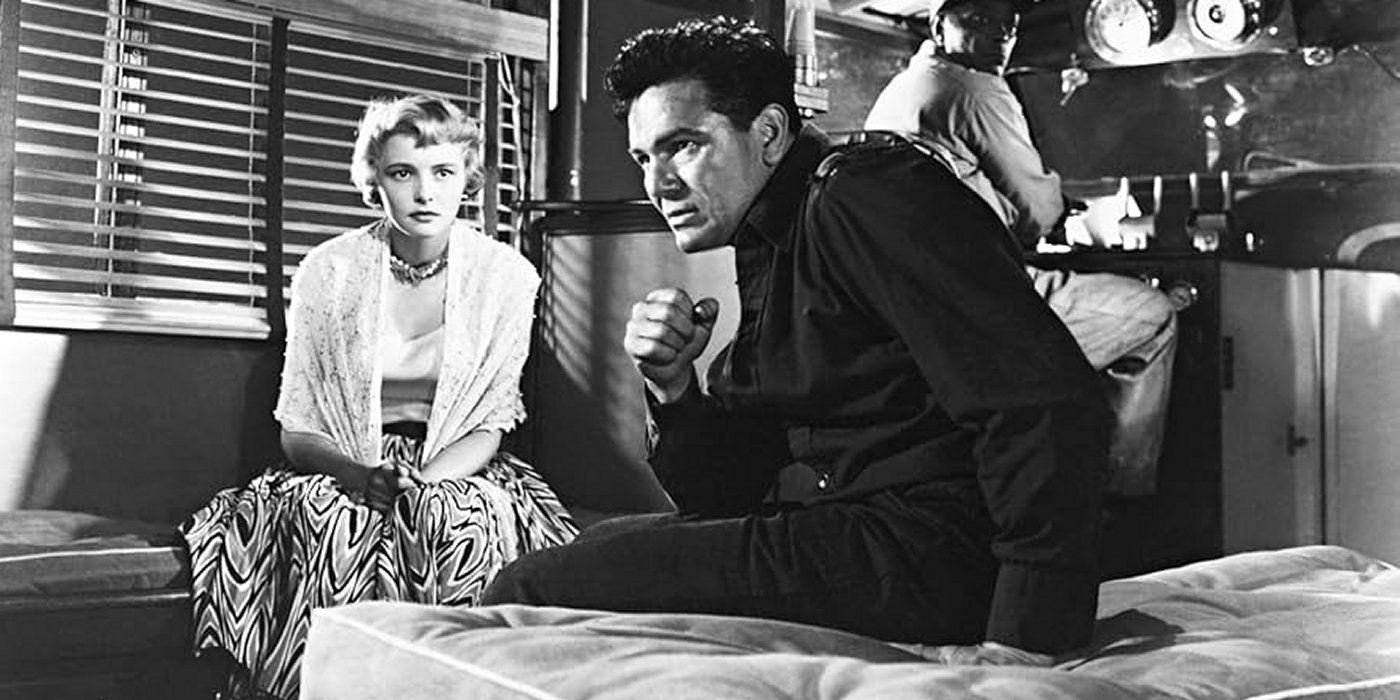 John Garfield and Patricia Neal in The Breaking Point