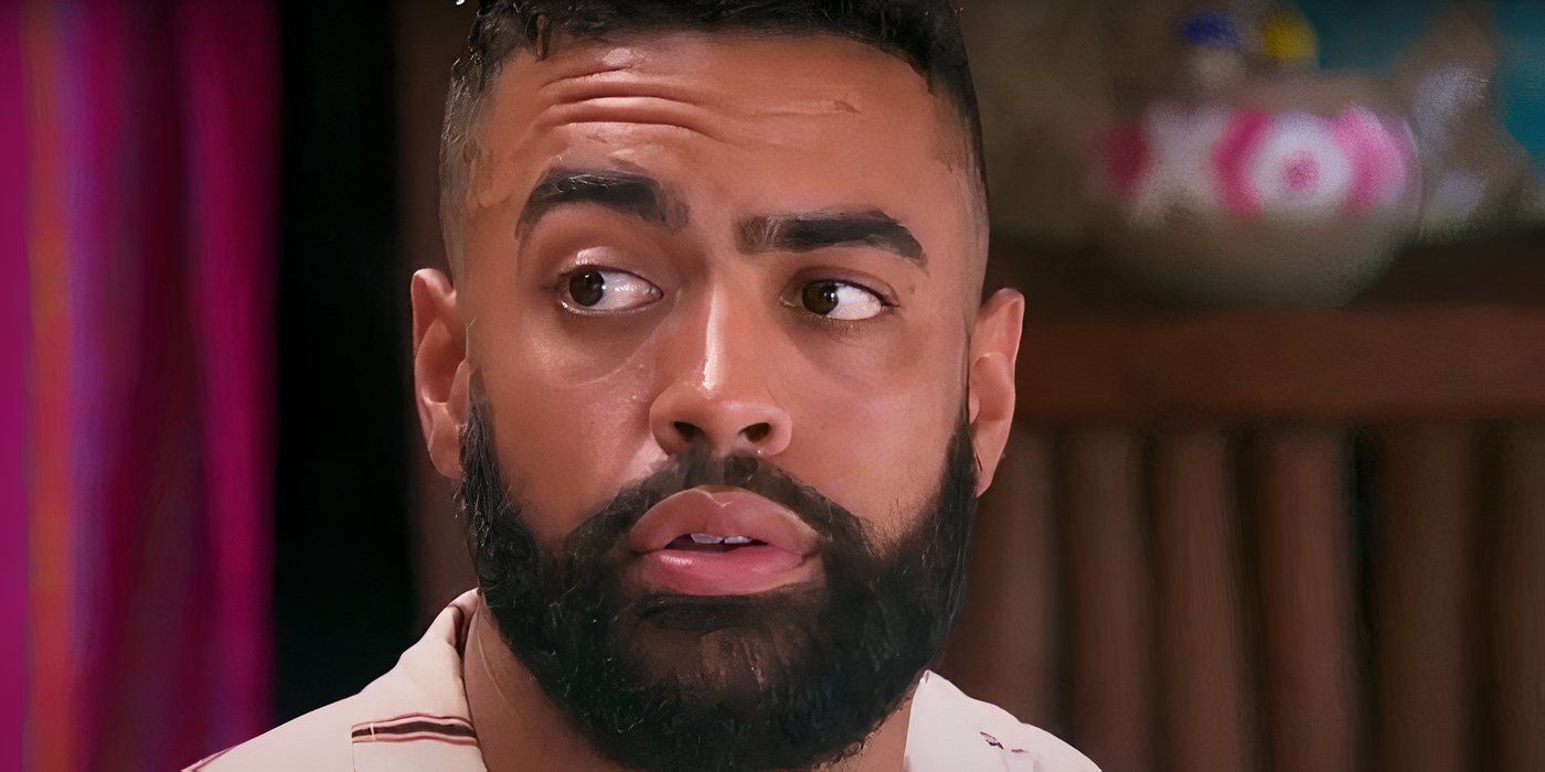 justin glaze from bachelor in paradise looking perturbed