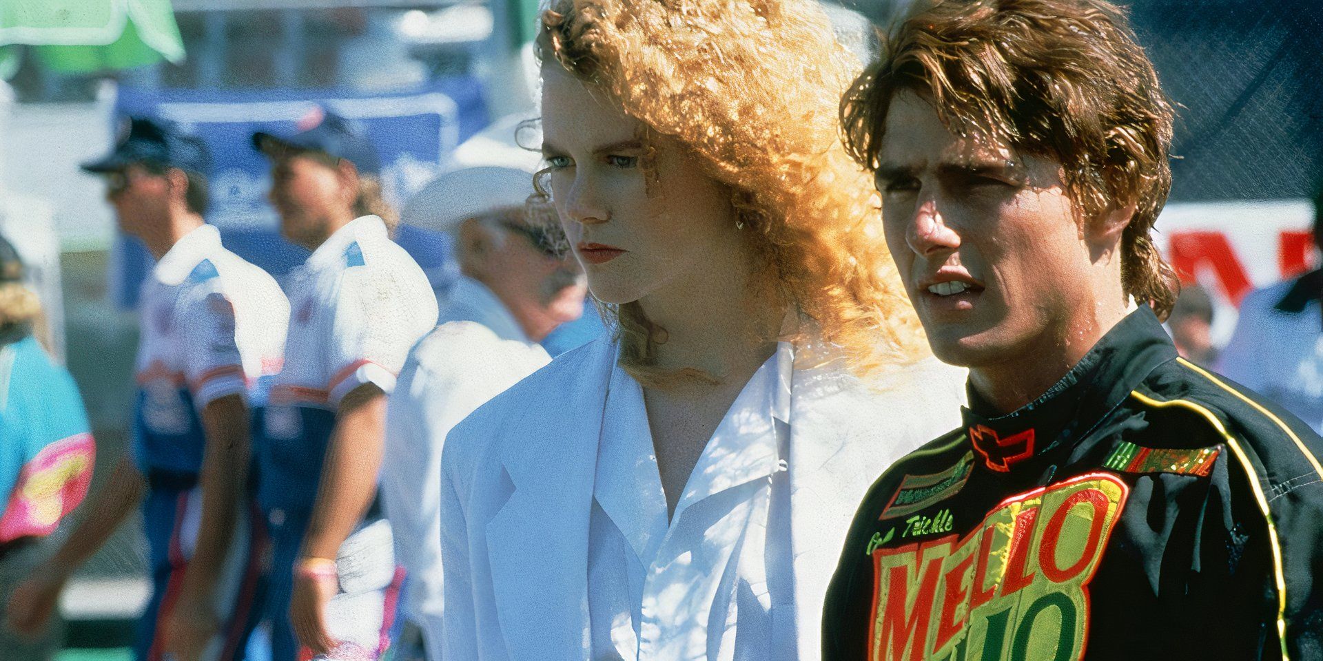 Tom Cruise and Nicole Kidman in Days of Thunder
