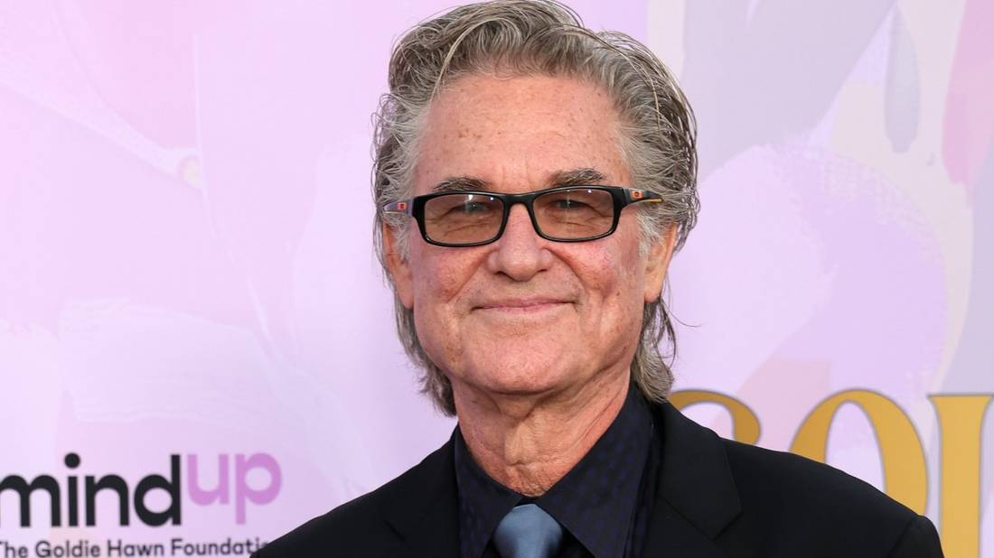 Kurt Russell em tapete vermelho