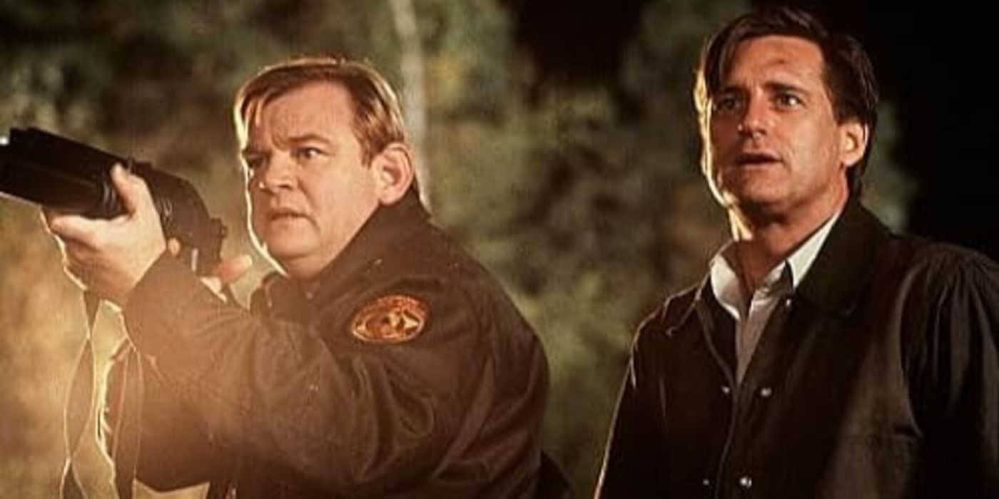 Bill Pullman and Brendan Gleeson in Lake Placid (1999)