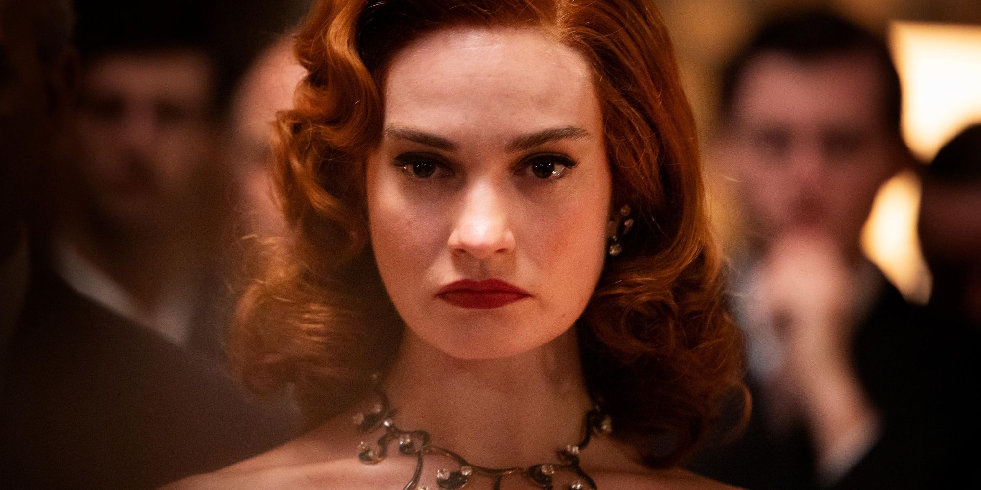 lily james in finaly dawn