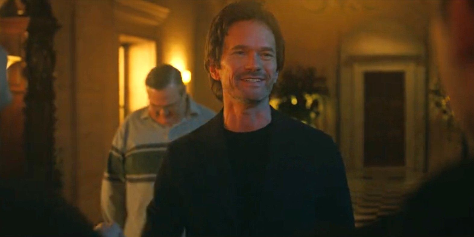 Lowell (Neil Patrick Harris) smiling in Dexter: Resurrection season 1, episode 4
