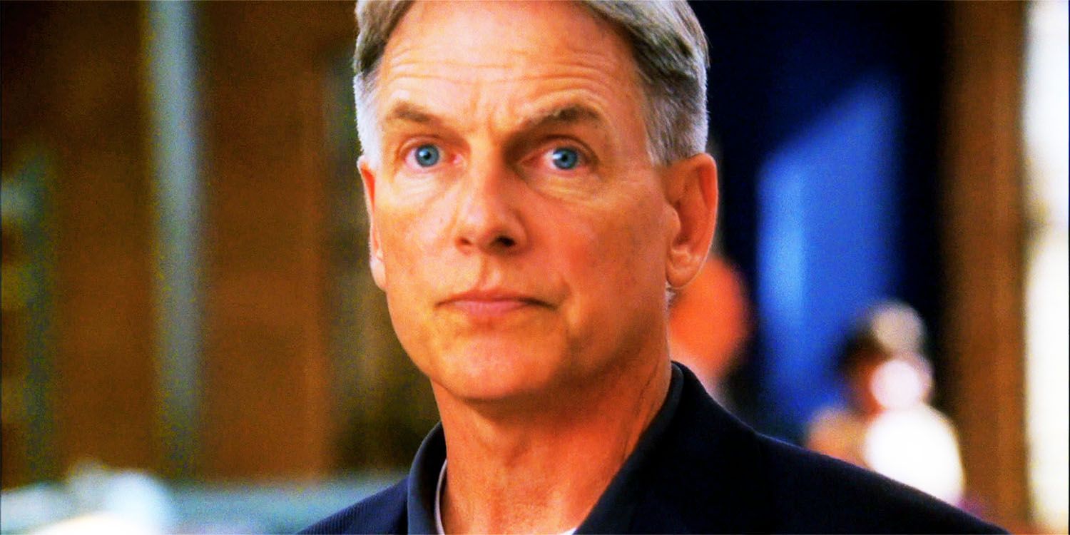 Mark Harmon in an episode of NCIS, looking at a screen